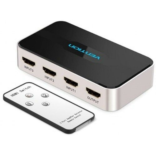 Переключатель Vention AFFH0, 1 HDMI - 3 HDMI