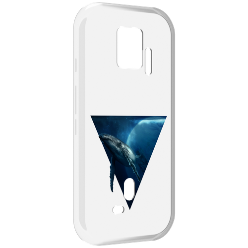 Чехол MyPads 3D кит для ZTE Nubia Red Magic 7S Pro задняя-панель-накладка-бампер