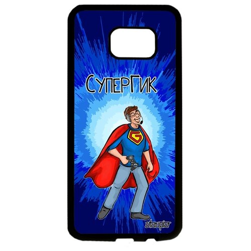 фото Чехол на galaxy s7 edge, "супергик" геймер герой utaupia
