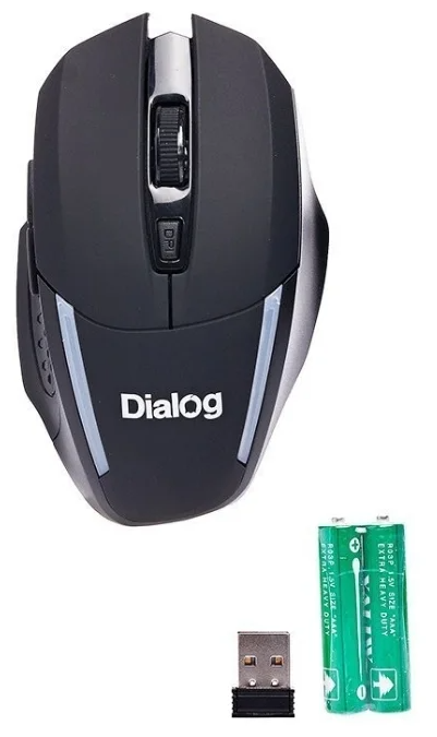 Беспроводная мышь Dialog Katana MROK-10U USB, черный