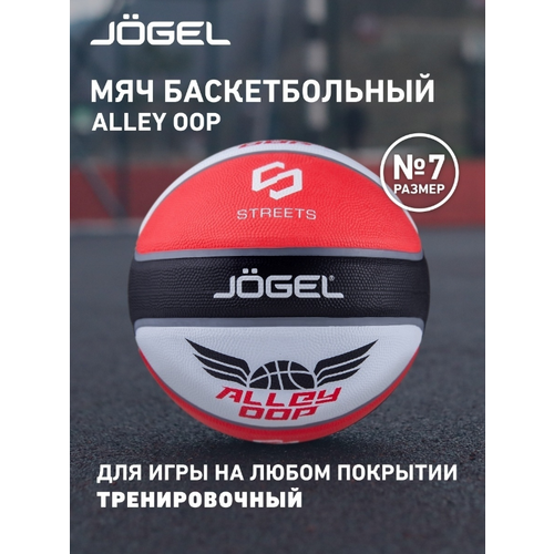 Баскетбольный мяч Jogel Streets ALLEY OOP №7, р. 7 мяч баскетбольный jögel streets 3points 7 bc21 р р 7