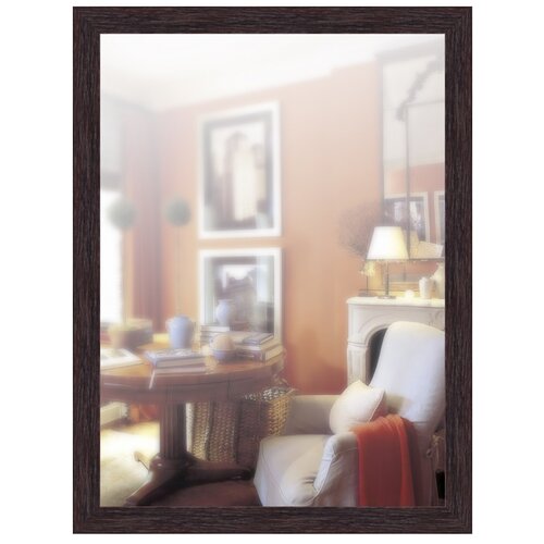 фото Зеркало в широкой раме 30 x 40 см, модель p020307 аурита