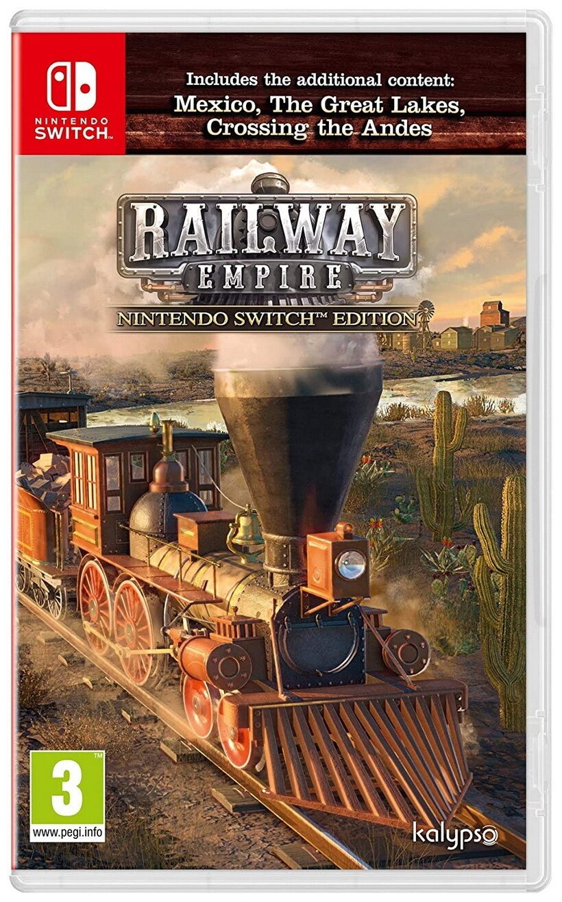 Игра Railway Empire Nintendo Edition (Nintendo Switch, Русская версия)