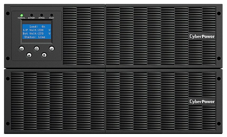 UPS Online CyberPower OLS10000ERT6Ua NEW Rack 10000VA/9000W USB/RS-232/SNMP Slot/EPO Клеммная колодка (1) - фото №4