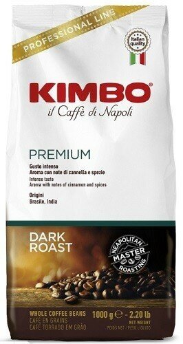 Kimbo Premium кофе в зернах пакет 1кг