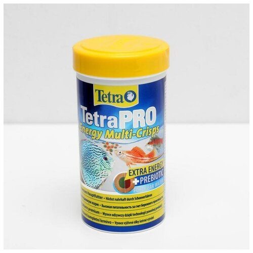 корм для рыб tetrapro algae растительные чипсы 250 мл Корм TetraPro Energy для рыб, чипсы, 250 мл.