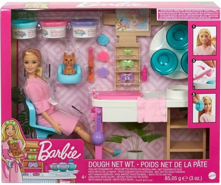 Barbie Набор игровой Оздоровительный Спа-центр, GJR84