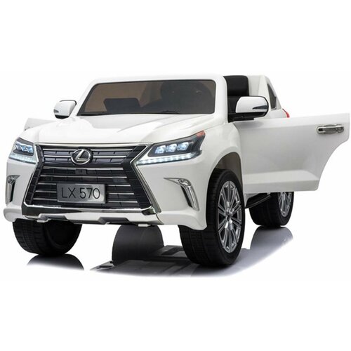 Dake Детский электромобиль Lexus LX570 4WD MP3 - DK-LX570-WHITE детский электромобиль lexus lx570 4wd mp3 dk lx570 white