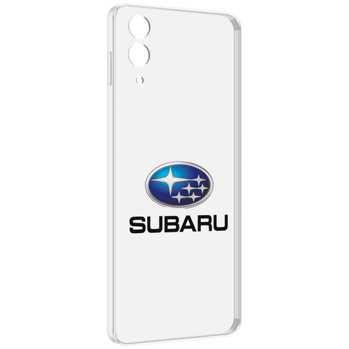 Чехол MyPads subaru-4 мужской для Samsung Galaxy Z Flip 4 (SM-F721) задняя-панель-накладка-бампер