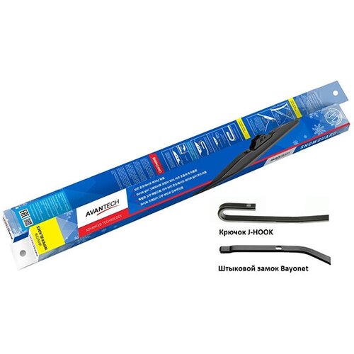 Щетка Стеклоочистителя Avantech Aerodynamic 375мм ( 15'' ) AVANTECH арт. A15U