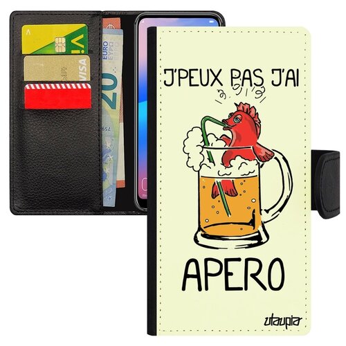 фото Чехол-книжка на смартфон samsung galaxy s8, "не могу - у меня аперитив!" юмор шутка utaupia