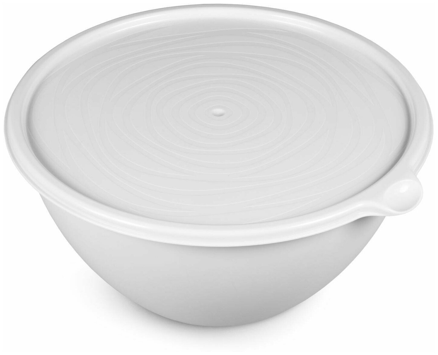 фото Миска-салатница "Риччи" 2л св серая