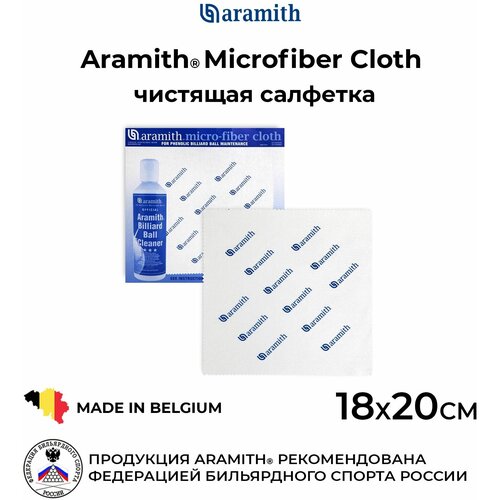 Салфетка Арамит для чистки и полировки бильярдных шаров / Aramith Micro-Fiber Cloth 1 шт.