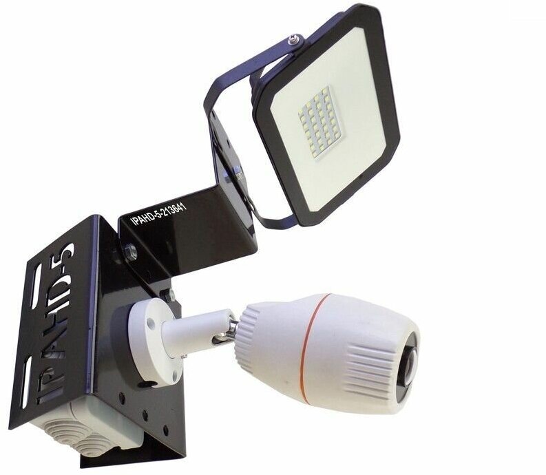 Кронштейн для камеры видеонаблюдения на столб с креплением для прожектора "213641"