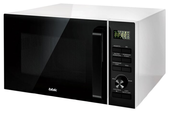 Bbk 25MWS-970T WB W B Микроволновая печь, белый черный