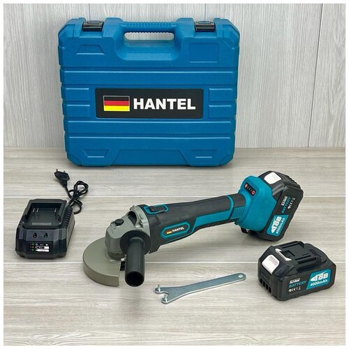 Болгарка аккумуляторная бесщеточная HANTEL DGA184 Углошлифовальная машина УШМ 125 с регулировкой хантел 975800₽