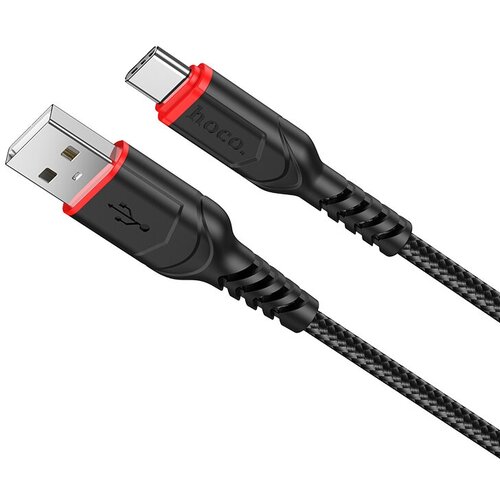 Кабель USB HOCO X59 Victory, USB - Type-C, 3A, 1 м, черный кабель usb hoco x59 victory usb type c 3a 1 м черный