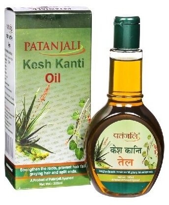 Масло для волос и кожи головы Кеш Канти Патанджали Kesh Kanti Oil Patanjali 120 мл.