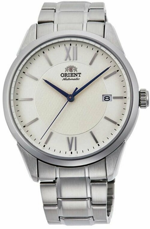 Наручные часы ORIENT Automatic мужские Automatic RA-AC0015S10D Гарантия 2 года, серый, белый