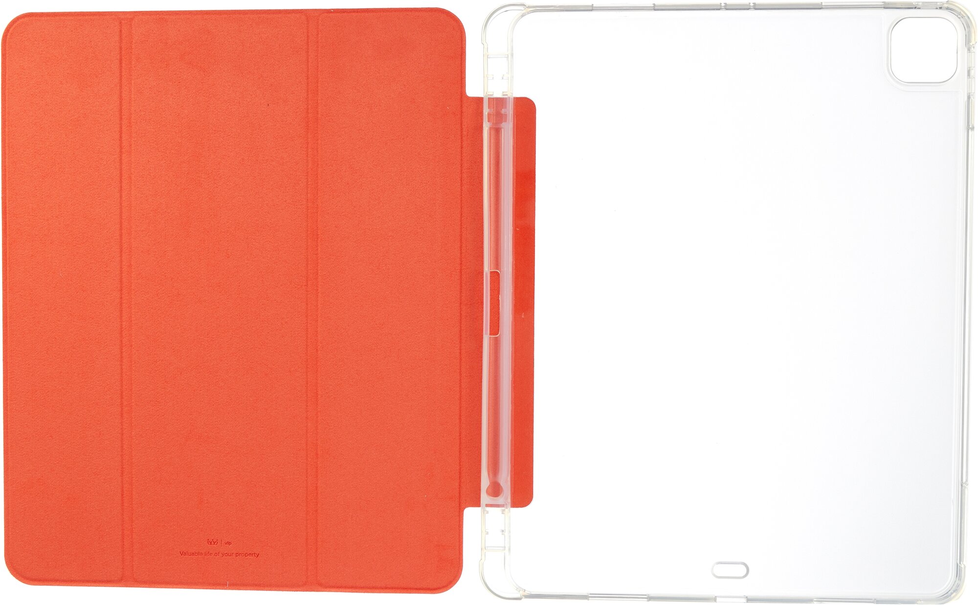Чехол для планшета , для Apple iPad Pro 12.9" 2021, коралловый Noname - фото №3
