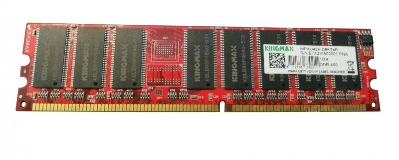 Оперативная память Kingmax MPXD42F-D8KT4R DDR 1GB