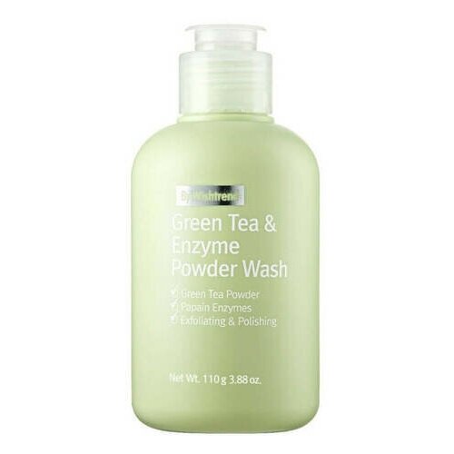 By Wishtrend Пудра энзимная с зелёным чаем - Green tea & enzyme powder wash, 110г