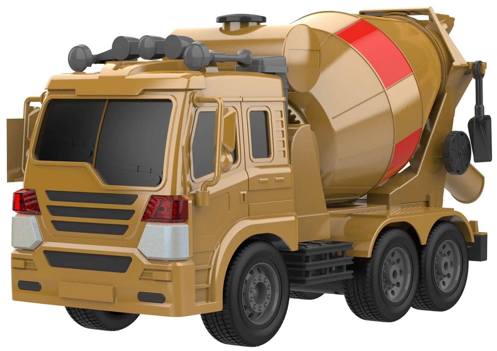 Машина радиоуправляемая Hiper Concrete mixer car желтый/черный (hct-0022)