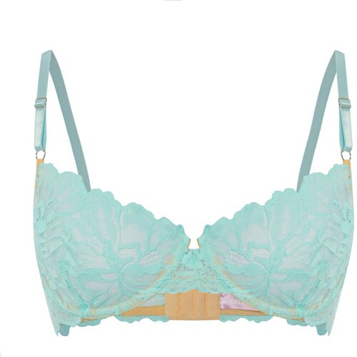 Бюстгальтер  Celestine, чашка на косточках, мягкая, размер 75c, бирюзовый