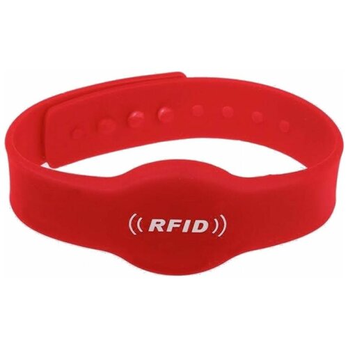 Браслет ID ZKTEco Wristbands красный 00-00013315
