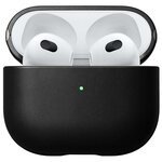 Чехол Nomad Modern Leather (NM01000785) для AirPods 3 (Black) - изображение