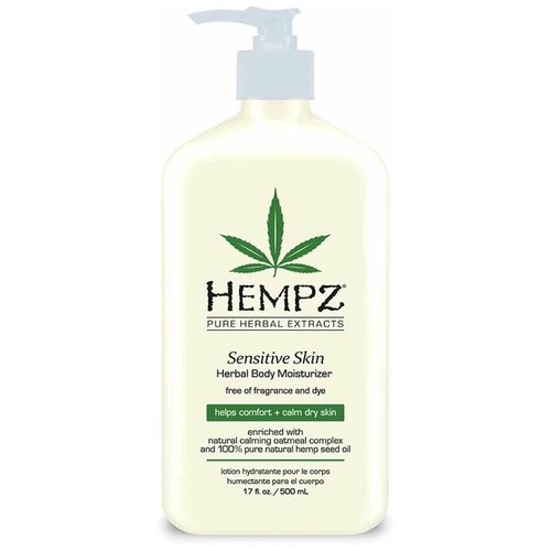 Hempz Молочко для тела Sensitive skin, 500 мл молочко для тела hempz sensitive skin 500 мл