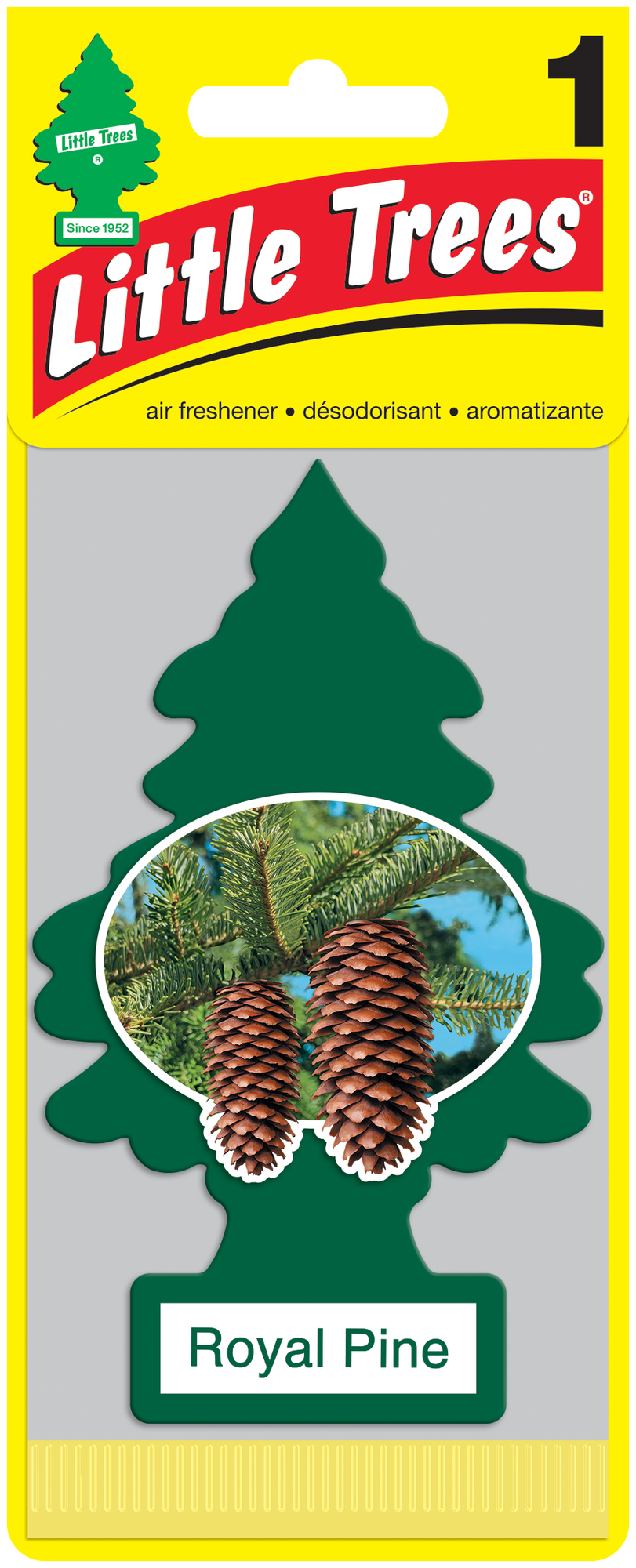 Little Trees Ароматизатор для автомобиля Ёлочка Королевская сосна (Royal Pine)