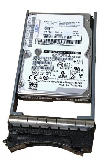 Жесткий диск IBM 39U3717 600Gb 10000 SAS 2,5" HDD