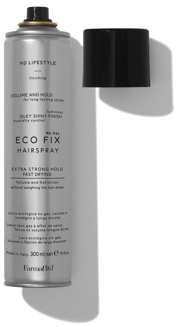 FARMAVITA Эко-лак для волос без газа сильной фиксации ECO FIX HAIRSPRAY 300 ml