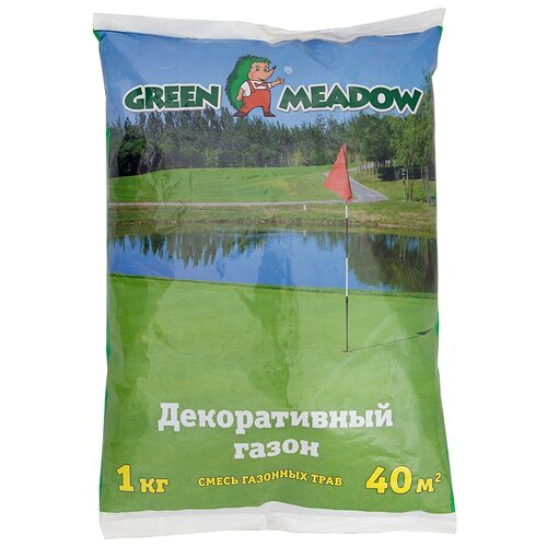 Семена GREEN MEADOW Декоративный газон Солнечный, 1 кг, 1 кг газон декоративный игровой 1 кг