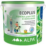 Краска латексная Alpa Ecoplus для детской моющаяся матовая - изображение