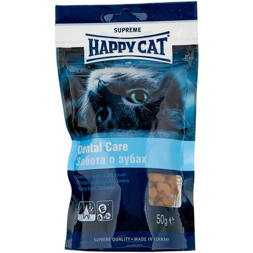 Лакомство для кошек  Happy Cat Печенье Забота о зубах, 50 г печень
