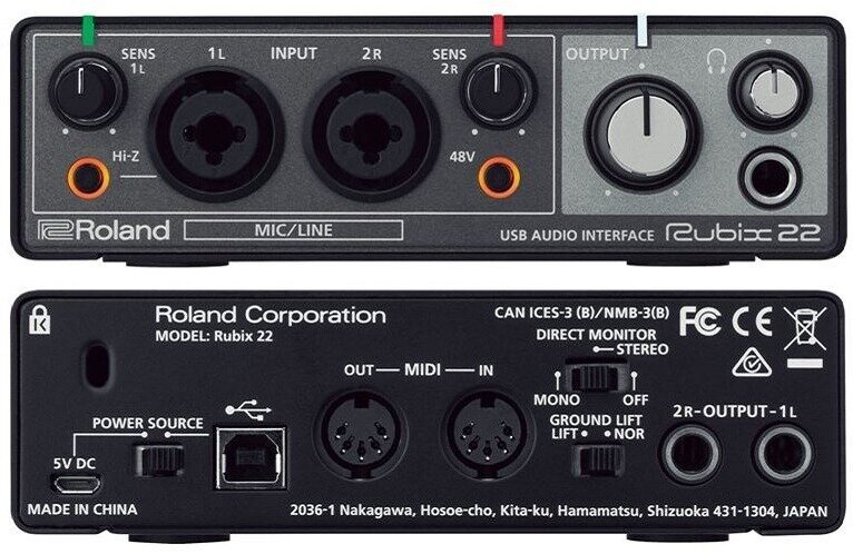 Аудиоинтерфейс Roland - фото №8