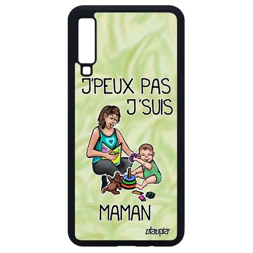 фото Чехол для мобильного galaxy a7 2018, "не могу - стала мамой!" юмор шутка utaupia