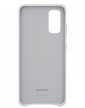 Чехол (клип-кейс) SAMSUNG Leather Cover, для Samsung Galaxy S20, черный [ef-vg980lbegru] - фото №4