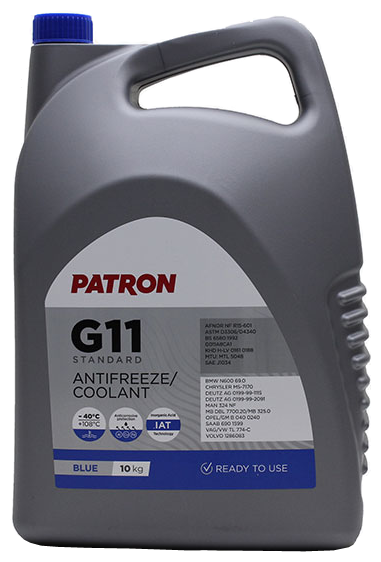 Антифриз PATRON BLUE G11