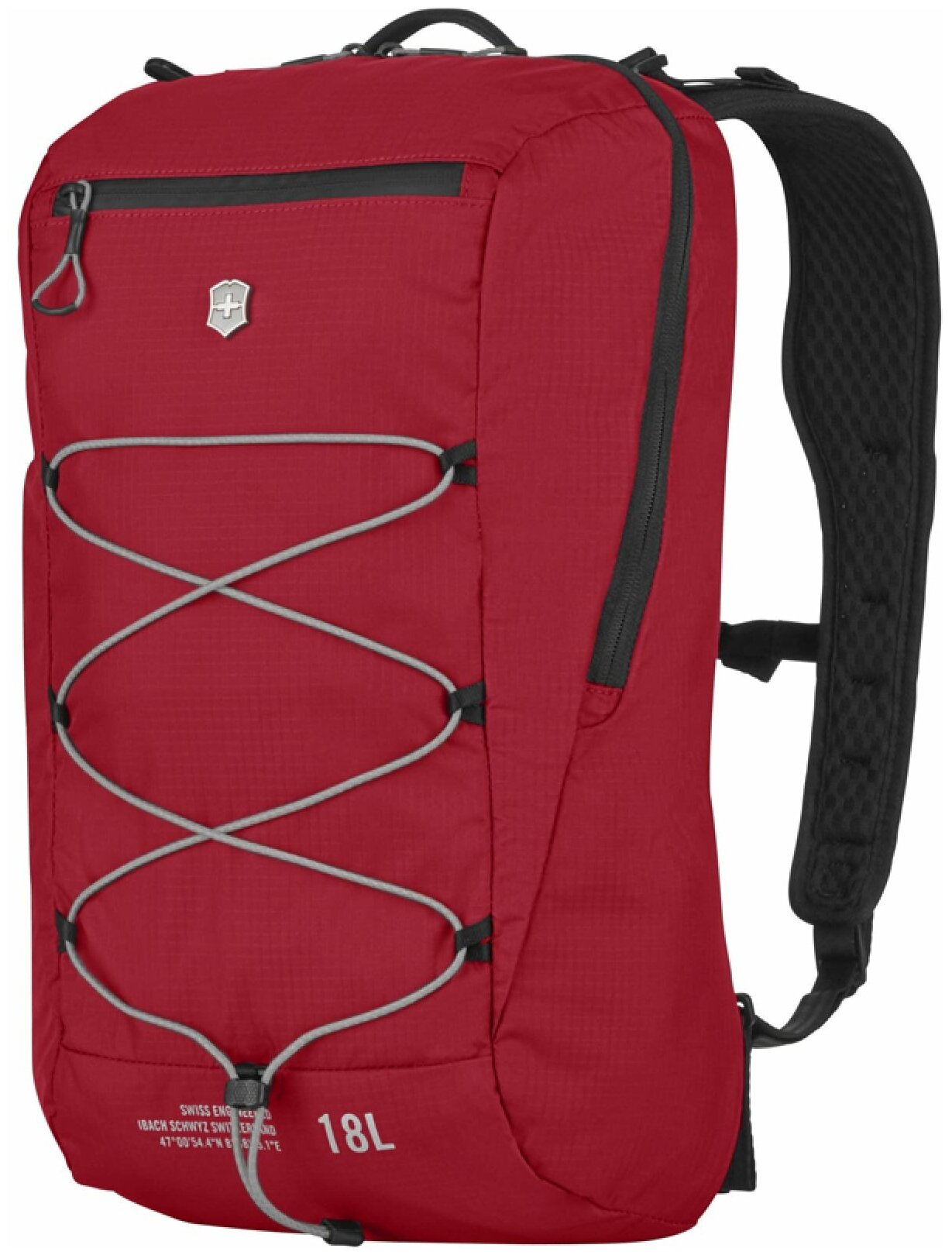 Рюкзак для активного отдыха VICTORINOX 606900 Compact Backpack красный 100% нейлон 28х17х44 см 18 л