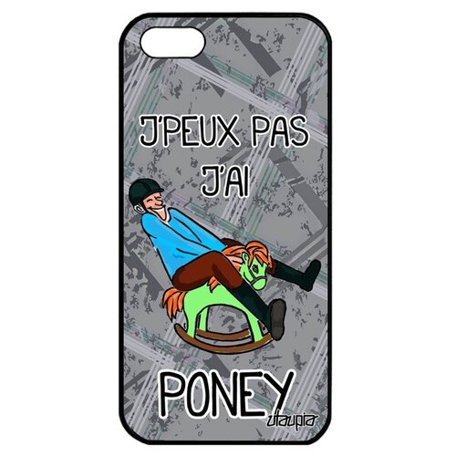 фото Чехол на телефон iphone 5 5s se, "не могу - у меня пони!" повод юмор utaupia