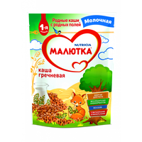 Малютка Каша Гречневая с Молоком {с 4 мес} Doy Pack 220г.