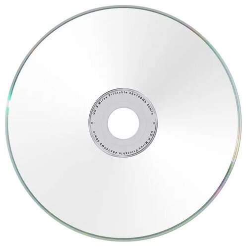 Диск CD-R Mirex 700 Mb, 48х, Shrink (100), Ink Printable (100/500) носители информации cd r printable 48x mirex bulk 100 ul120008a8t