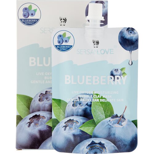 SERSANLOVE Пузырьковая маска для лица с экстрактом черники 228₽