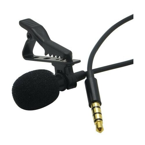 Петличный микрофон 3.5 aux Lavalier MicroPhone с клипсой