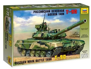 Сборная модель ZVEZDA. Российский танк Т-90