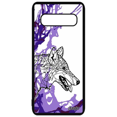 фото Чехол на мобильный galaxy s10 plus, "волк" хаски древний utaupia