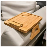 Складной бамбуковый столик / поднос для дивана и кресла, LettBrin
